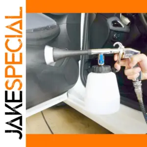 Car Interior Dust Blowing Gun with Brush