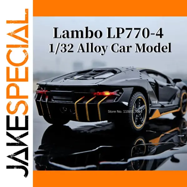 1:32 Lambo LP770-4 Alloy Model Car