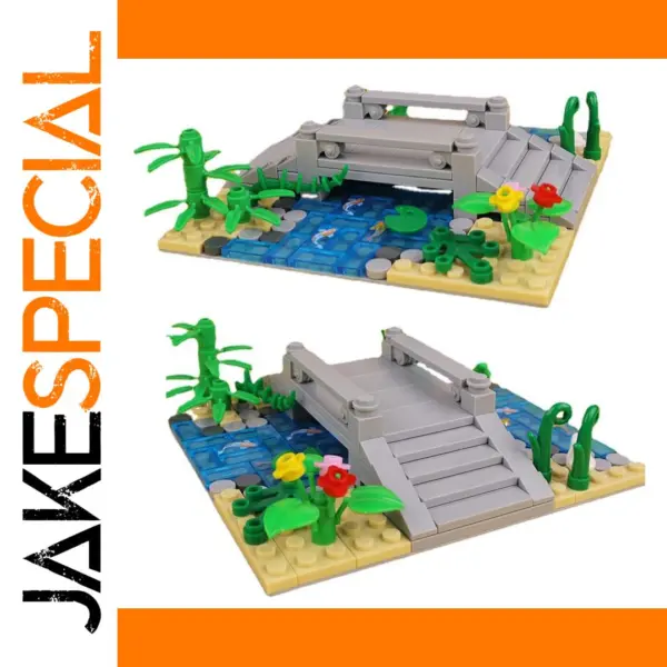 City Park Building Blocks Lotus Pond Set