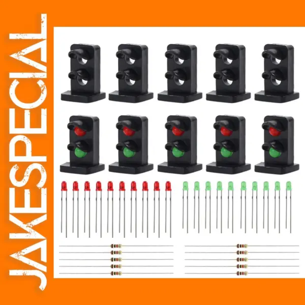 10 Set LED Dwarf Signals for HO OO Scale