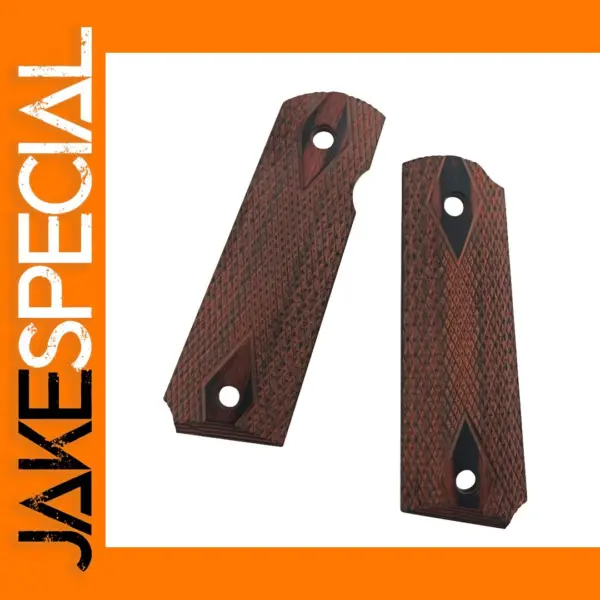 1911 Rosewood Non-Slip Grips (2 Pack)