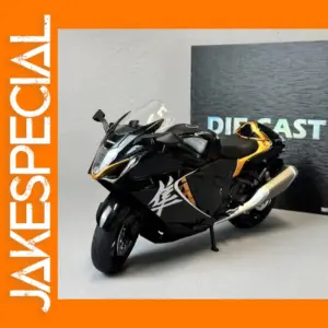 Suzuki Hayabusa GSX-1300R Diecast Model Motorcycle