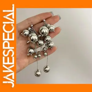 Long Tassel Geometric Drop Earrings for Women