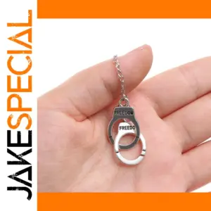 Mini Metal Handcuffs for 1/12 1/6 Dolls
