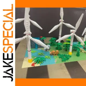 MOC Big Pinwheel Toy Building Blocks Set