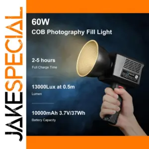 PULUZ 60W COB LED Video Light PU4119B