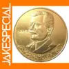 1980 Iraq 50 Dinars Gold Replica Coin