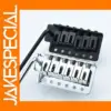 Electric Guitar Tremolo System Bridge Set Black Chrome