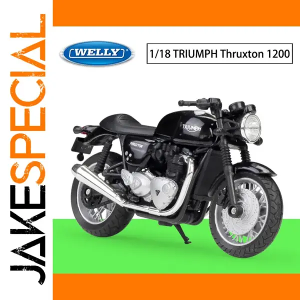 WELLY 1:18 Triumph Thruxton 1200 Diecast Model