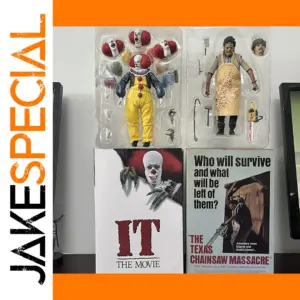 NECA Pennywise Leatherface Horror Action Figure