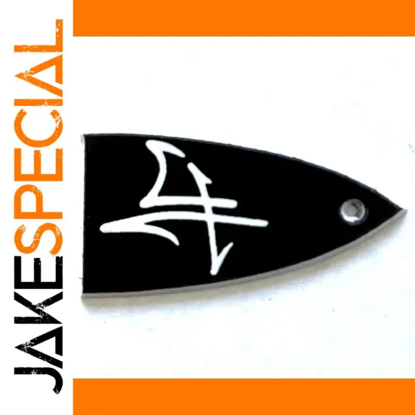 Black Truss Rod Cover for Guitar Accessories