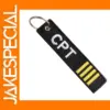Aviation Themed Double-Sided Keychain Gift