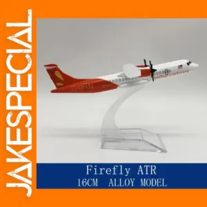 1:400 Scale Diecast Alloy ATR-72 Airplane Model