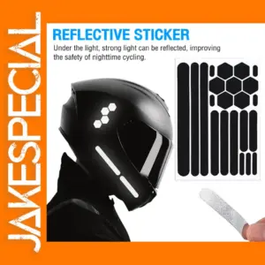 Reflective Stickers for Helmet Safety Enhancement