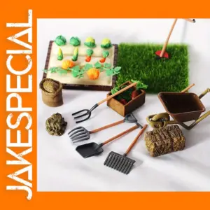 Dollhouse Miniature Vegetable Farm Set