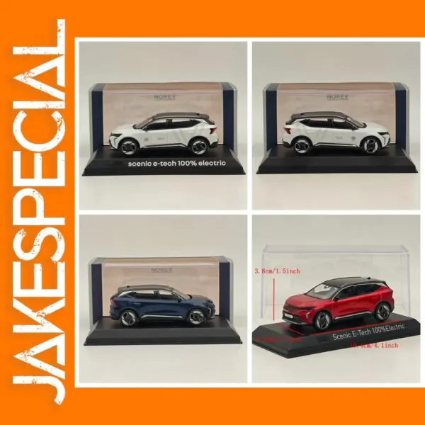 Norev 1/43 Scenic E-Tech 2024 Diecast Car Model