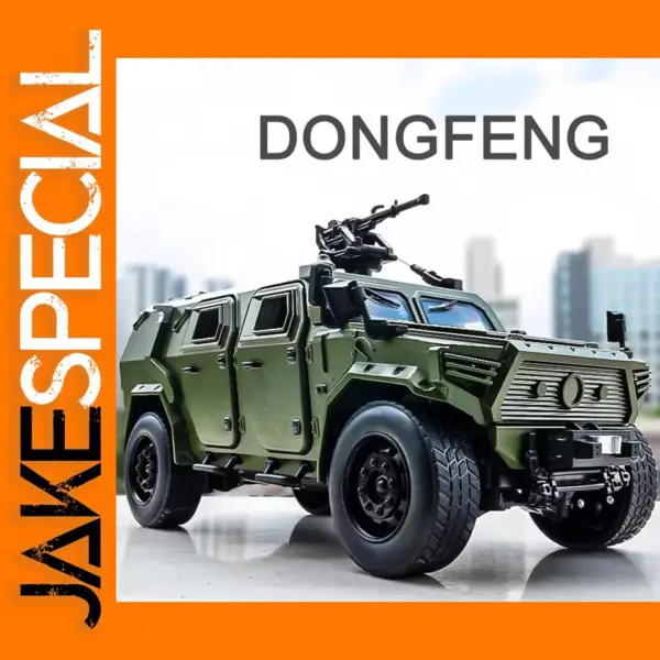 1:18 Military Green DONGFENG Off-road Toy Car