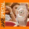 Luxury Rose Gold Waterproof Quartz Women's Watch