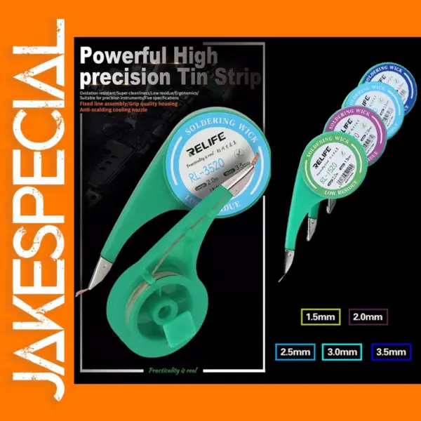Desoldering Braid 2M with 5 Widths