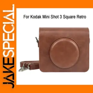 PU Leather Camera Case for Kodak Mini Shot 3