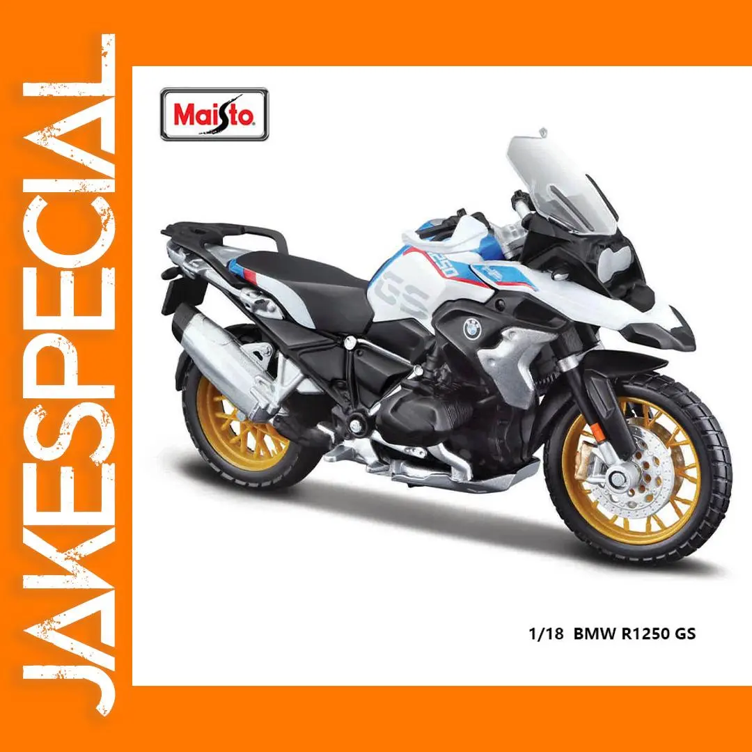 Maisto 1:18 BMW R1250GS Motorcycle Model 1 Maisto 1:18 BMW R1250GS Motorcycle Model