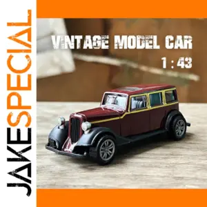 Vintage Alloy 1:43 Diecast Car Model Replica