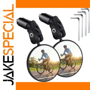 Wide-Angle Bicycle Rearview Mirror for Handlebar