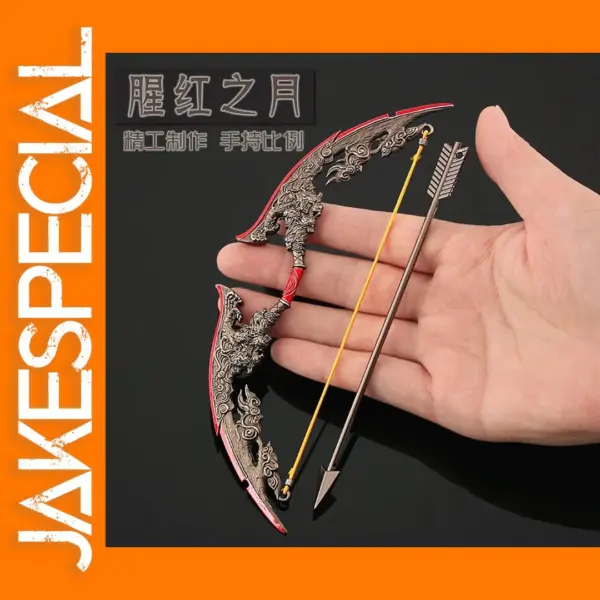 Blood Moon Bow and Arrow Model 17cm