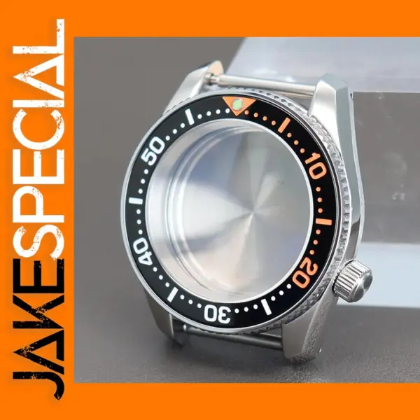 42mm Stainless Steel Watch Case for Seiko