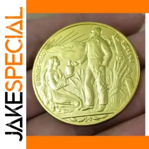 Romania 1940 12 Ducat Copper Coin Replica