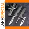 Titanium Alloy Mini Folding Knife with 10 Blades