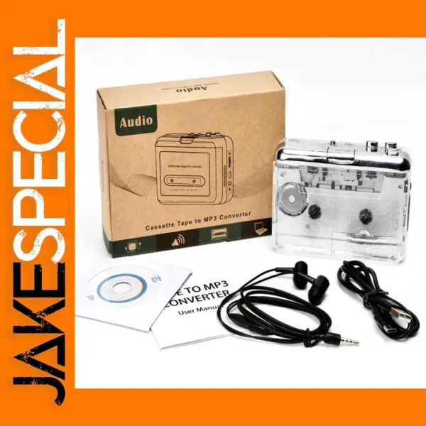 Cassette to MP3 Player with USB Converter