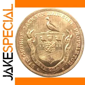 Hertfordshire Antique Copper Half Penny Coin