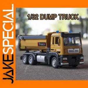 1/32 Alloy Diecast Dump Truck Model Toy