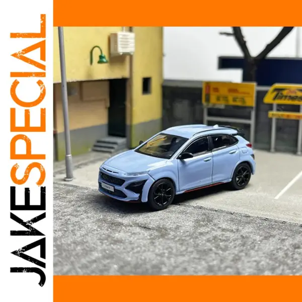 1:64 Diecast Alloy Hyundai KONA N Model Car