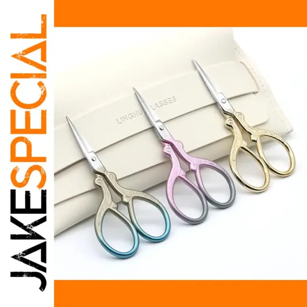 Vintage Stainless Steel Sewing Scissors 9.5 Inch