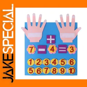 Felt Arithmetic Board for Kids Learning Math
