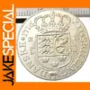 1716 Denmark 12 Skilling Dansk Coin Frederik IV