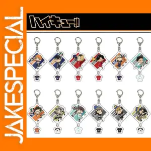 Anime Keychain Acrylic Figures 20pc Set
