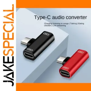 2-in-1 USB C Male to Dual Type C Female Splitter