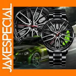 Fashion Men's Quartz Watch with Stainless Steel Band