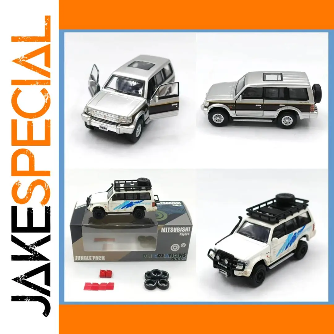 1:64 Scale Pajero Bobcat SUV Diecast Model 1 1:64 Scale Pajero Bobcat SUV Diecast Model