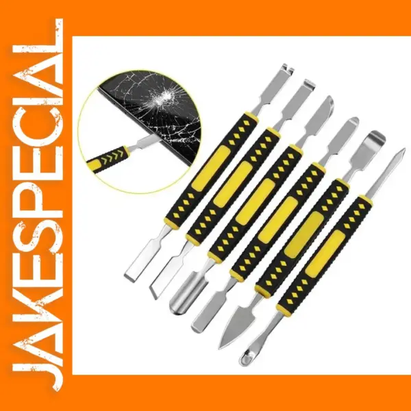 6-in-1 Double-Headed Pry Bar Set