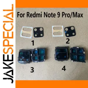 Xiaomi Redmi Note 9 Pro Max Rear Camera Glass Lens