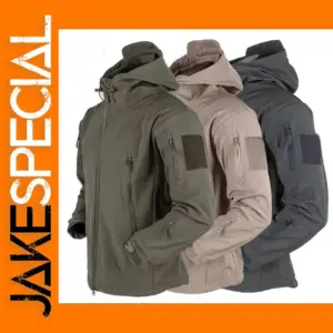 Men's Tactical Windproof Waterproof Jacket