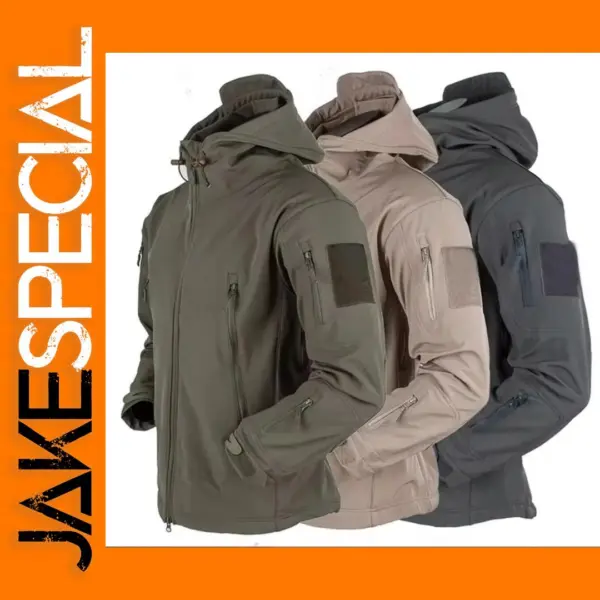 Men's Tactical Windproof Waterproof Jacket