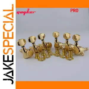 Gold Locking Guitar Tuners for Electric Guitars