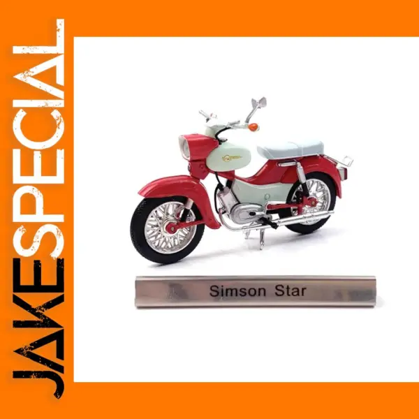 1:24 Scale Atlas Simson Star Motorcycle Model