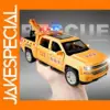 1:32 Diecast Rescue Trailer Model Car