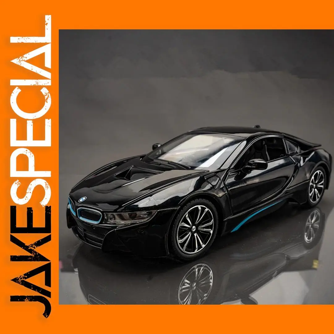 1:24 Alloy i8 Sports Car Model Diecast 1 1:24 Alloy i8 Sports Car Model Diecast